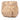 Beige Prada Nappa Leather Antique Bucket Bag