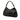 Black Gucci Calfskin Abbey D Ring Handbag