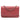 Red Chanel CC Caviar Sevruga Wallet On Chain Crossbody Bag