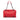 Red Bottega Veneta Nappa Intrecciato Duo Shoulder Bag
