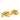 Gold Chanel CC Gold Plated Diamond Clip On Earrings