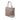 Beige Gucci GG Canvas Web Mayfair Tote