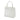 White Chanel Caviar Medallion Tote
