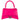 Pink Balenciaga Hourglass Leather Satchel - Designer Revival