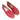 Red Chanel Leather CC Espadrille Flats Size 39 - Designer Revival