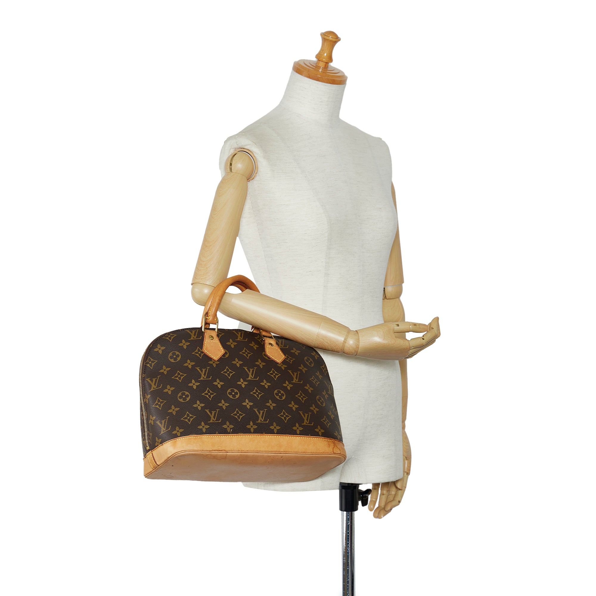 Louis Vuitton Fornasetti Alma PM Monogram Brown Canvas Hand Bag