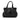 Black Burberry Calf Leather Tote - Designer Revival