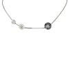 Silver Dior Silver Tone Necklace