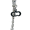 Silver Dior Silver Tone Necklace