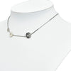 Silver Dior Silver Tone Necklace