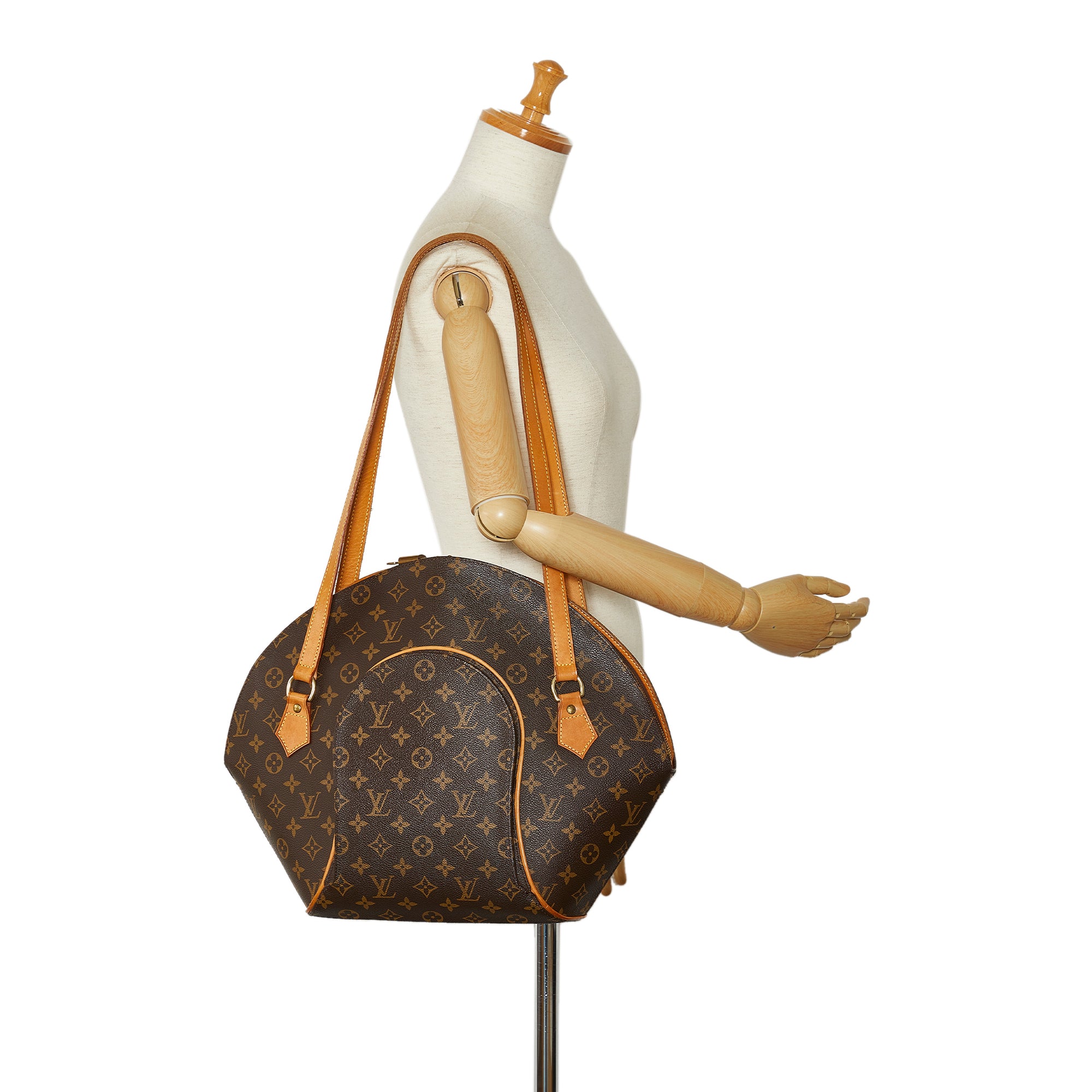 Louis Vuitton Brown Monogram Ellipse GM Shopping Bag