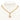 Celine Necklace Circle Logo Costume Earrings - Designer Revival