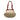 Brown Chanel Perforated Bow Frame Handbag - Designer Revival