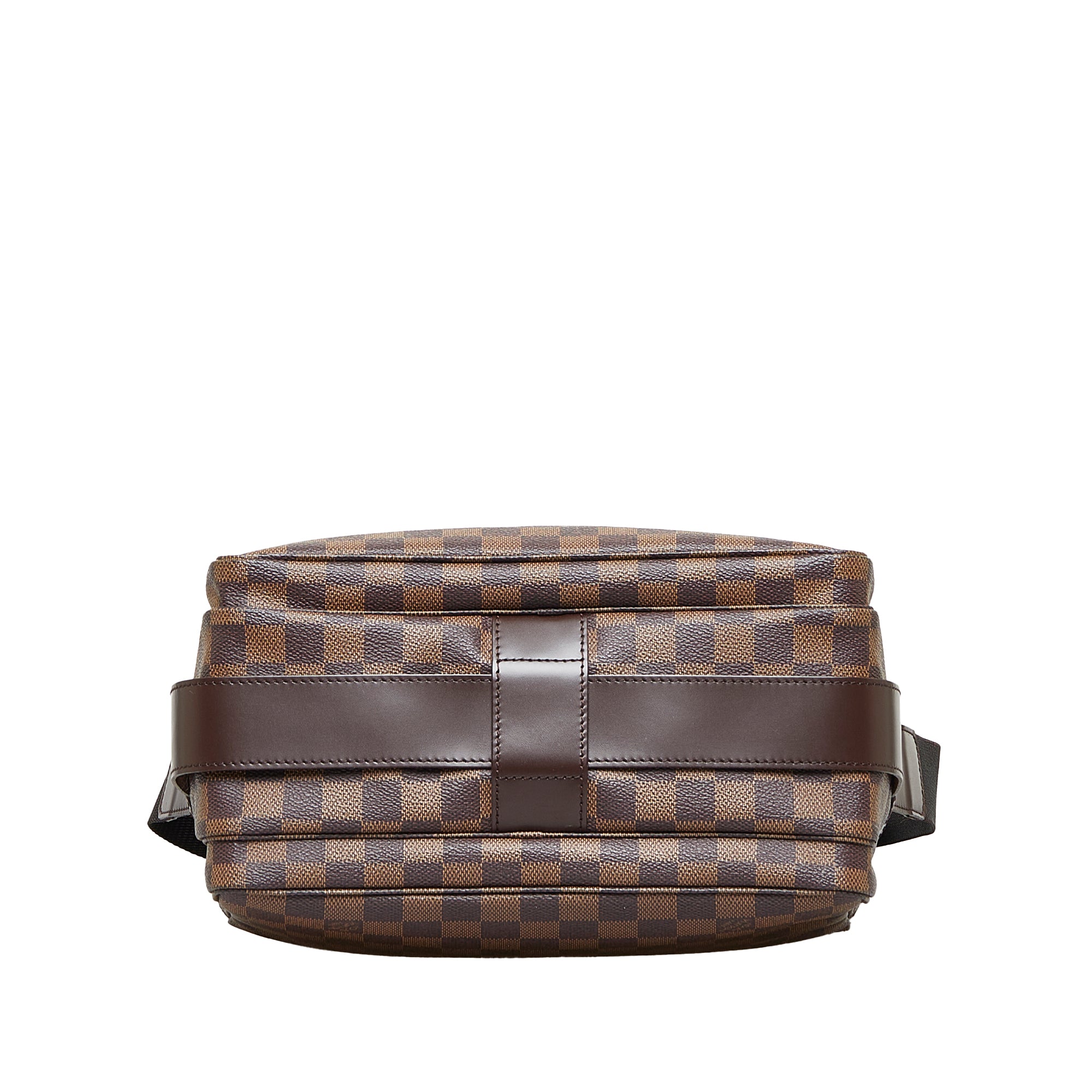 Naviglio leather crossbody bag Louis Vuitton Brown in Leather - 20338073