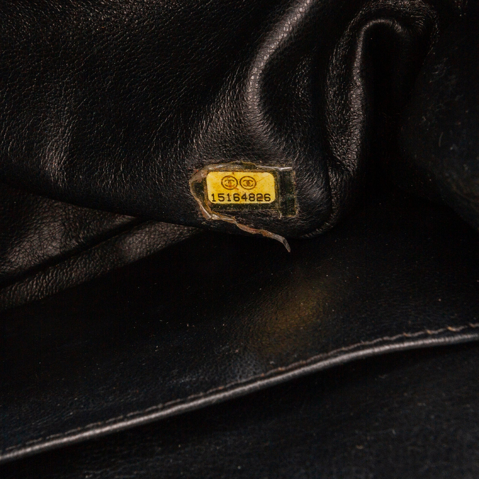 chanel black bag vintage
