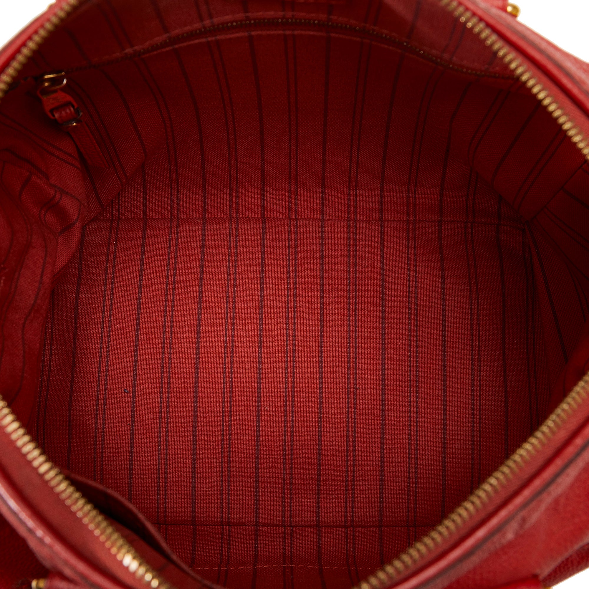 Red Louis Vuitton Monogram Empreinte Speedy Bandouliere 25 Boston Bag –  RvceShops Revival