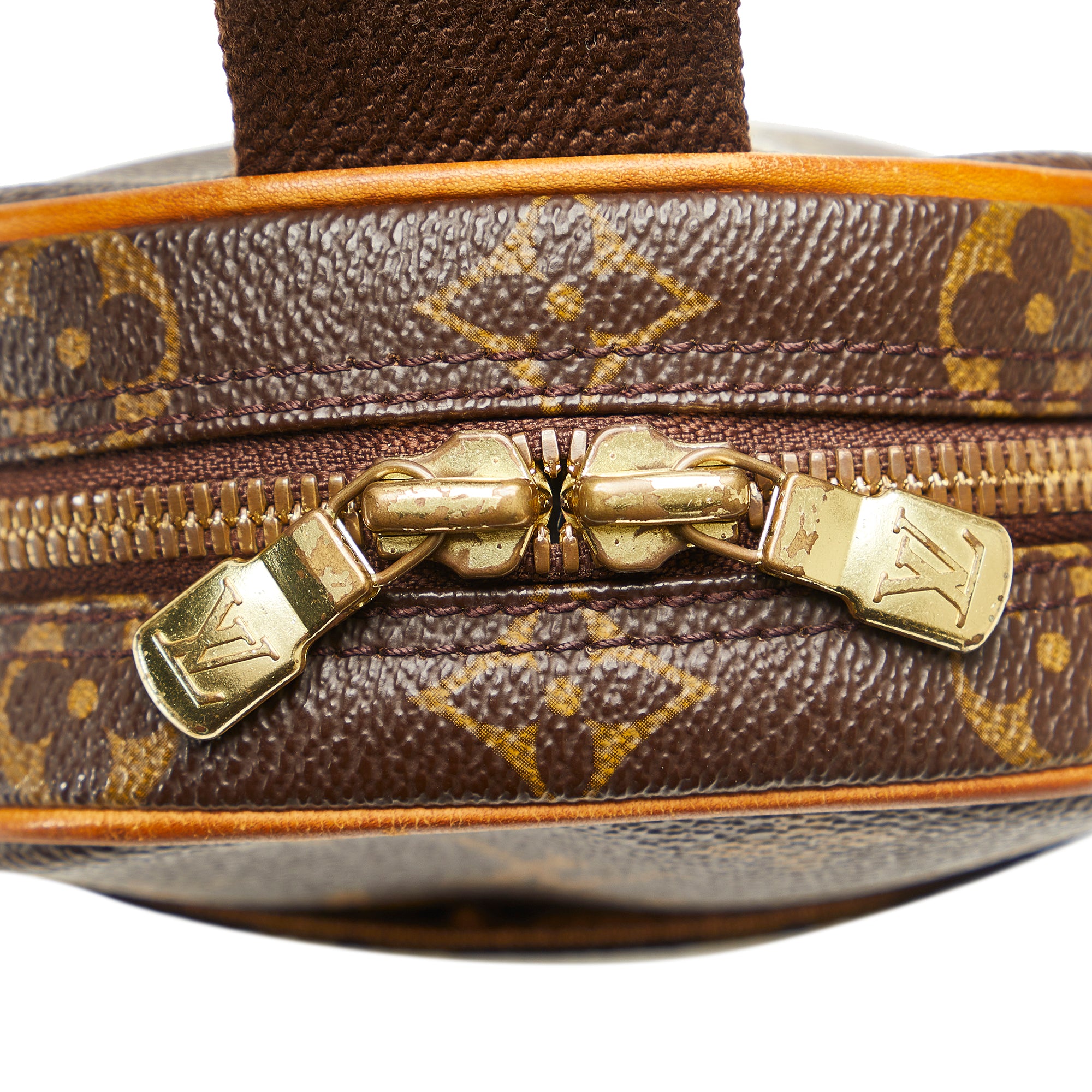Brown Louis Vuitton Monogram Pochette Gange Crossbody Bag, Cra-wallonieShops Revival