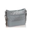 Silver Chanel Medium Gabrielle Leather Shoulder Bag