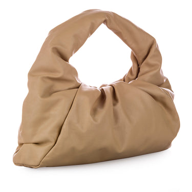 Tan Bottega Veneta The Shoulder Pouch Bag - Designer Revival