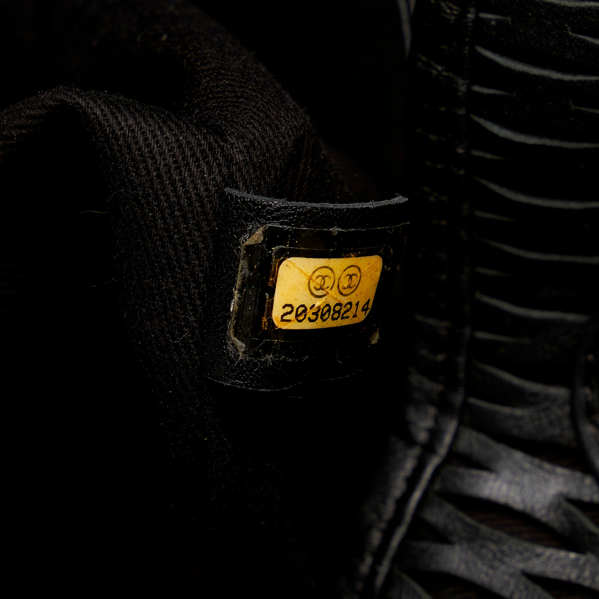 Black Chanel CC Perforated Leather Tote Bag – Designer Revival