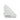 White Balenciaga Triangle Clutch - Designer Revival