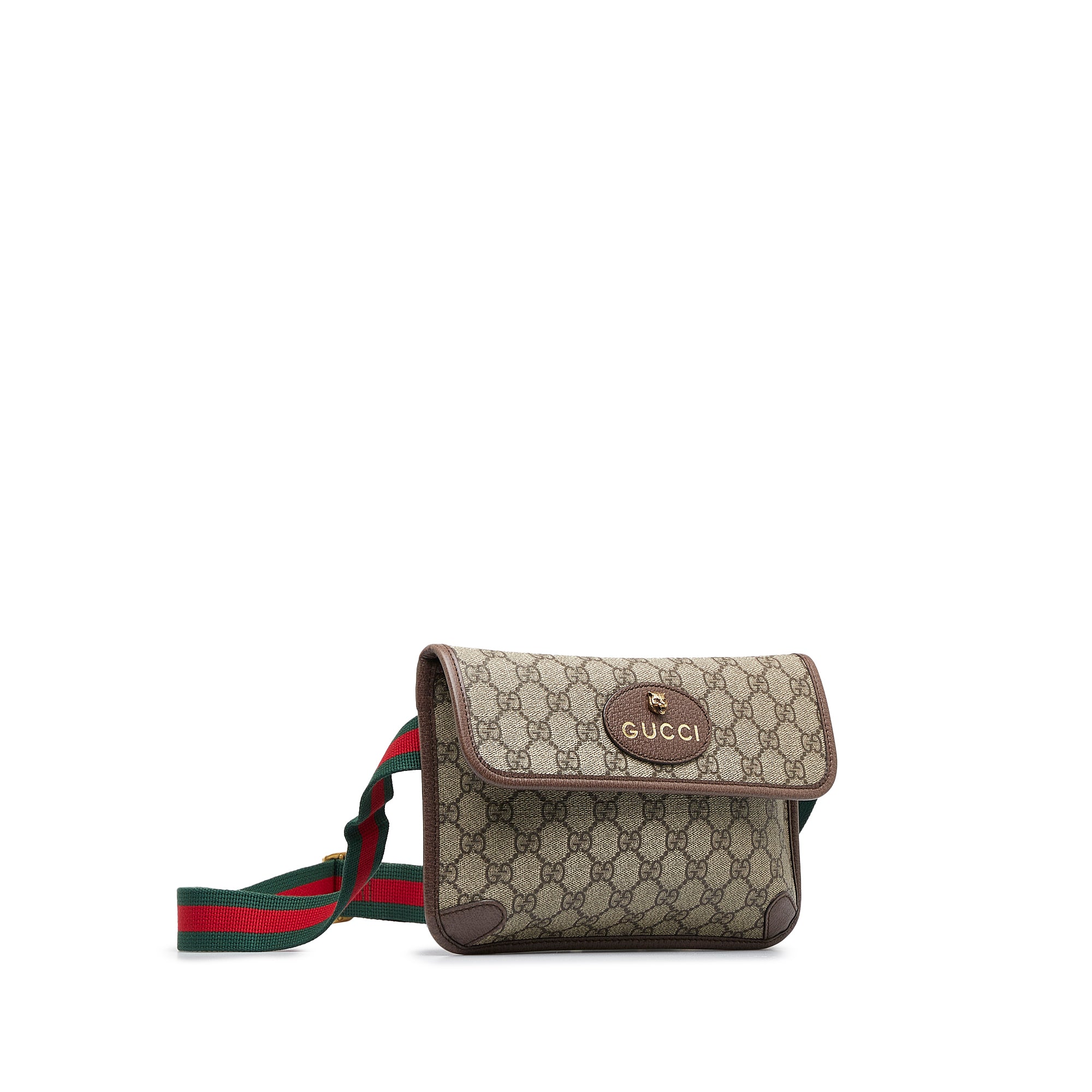 Brown Gucci Animalier GG Supreme Belt Bag – Designer Revival