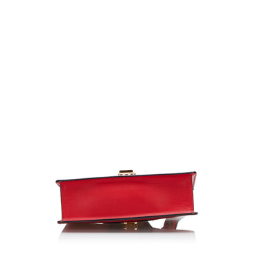 Red Gucci Sylvie Shoulder Bag - Designer Revival