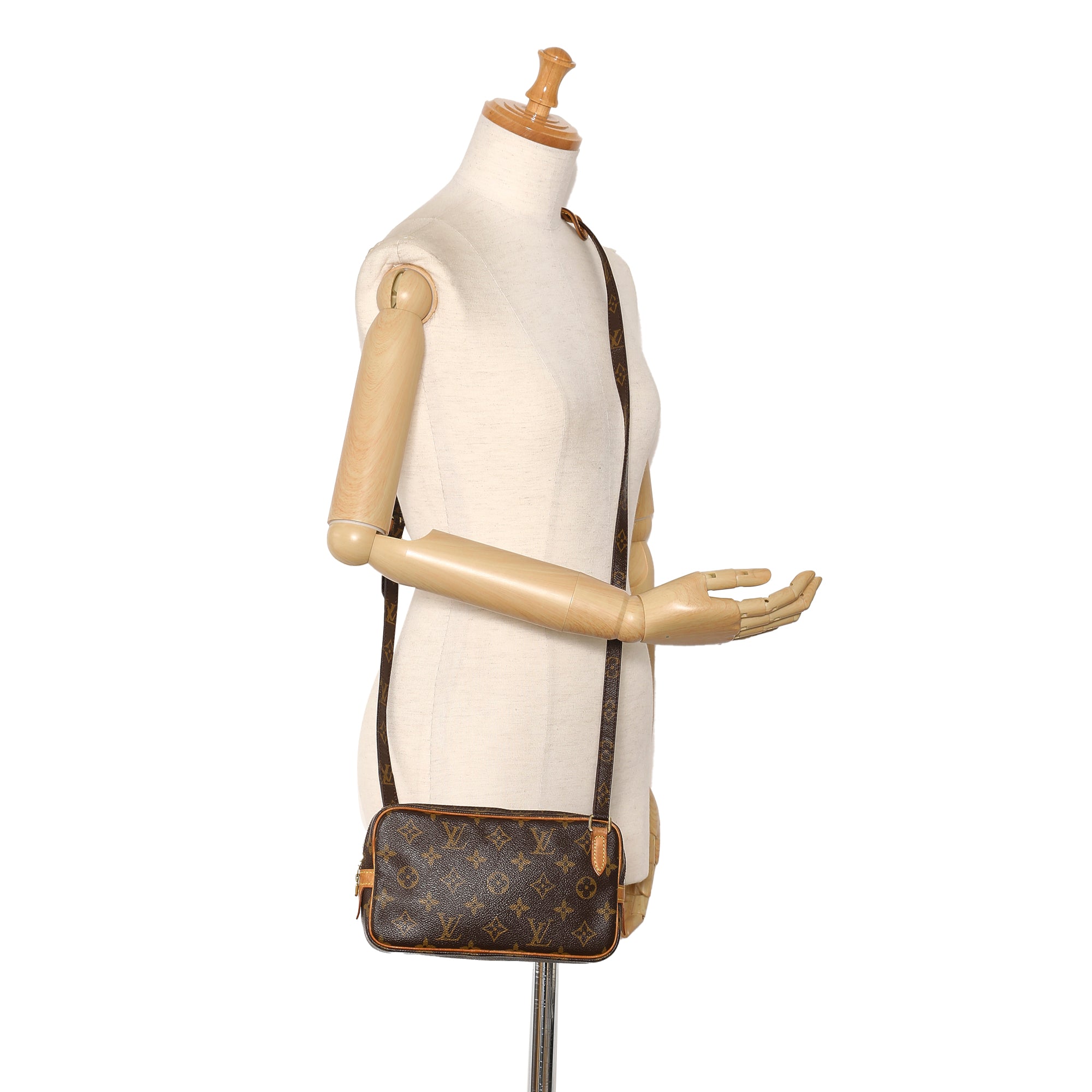 Louis Vuitton Monogram Pochette Marly Bandouliere Crossbody Bag 223lvs714