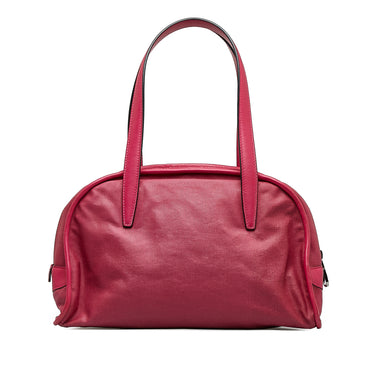 Pink Loewe Nylon Handbag - Designer Revival