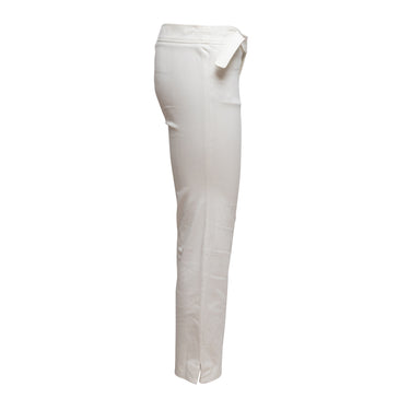 White Gucci Straight-Leg Pants Size EU 42 - Designer Revival