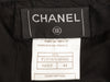 Vintage Black Chanel Fall 2000 Wool & Cashmere-Blend Skirt