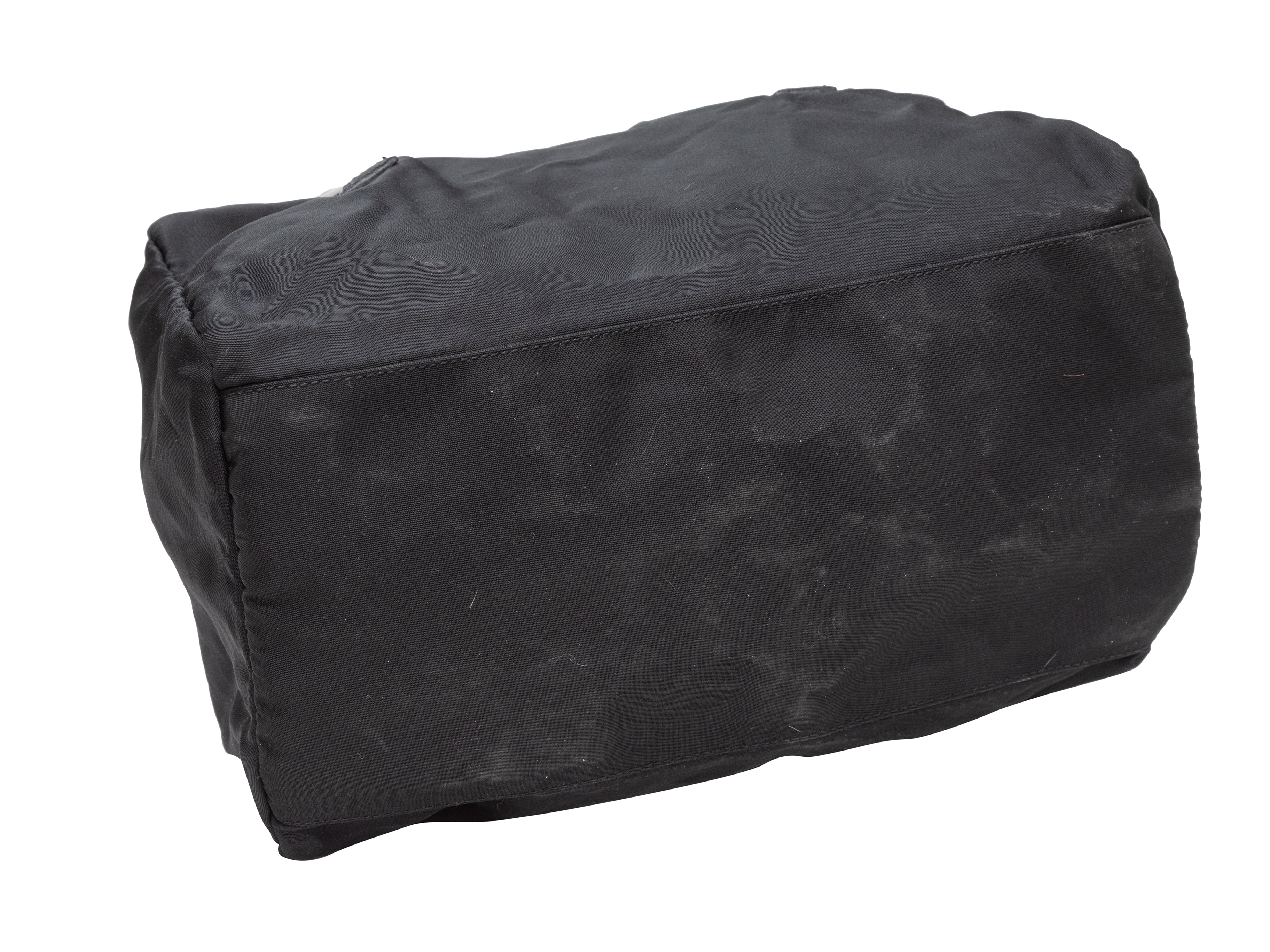 Black Prada Nylon Top Handle Bag – Designer Revival