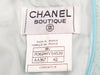 Vintage Light Blue Chanel Boutique Cruise 1996 Tweed Skirt