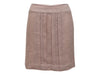 Vintage Blush Pink Chanel 1999 Wool Skirt