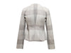 Grey Jil Sander Virgin Wool Plaid Jacket