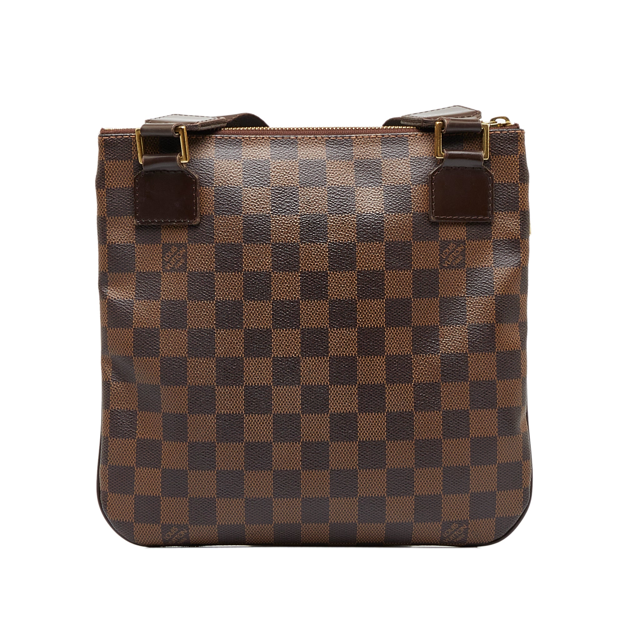 Louis Vuitton Bosphore Pochette PM Bags Brown Leather ref.618659