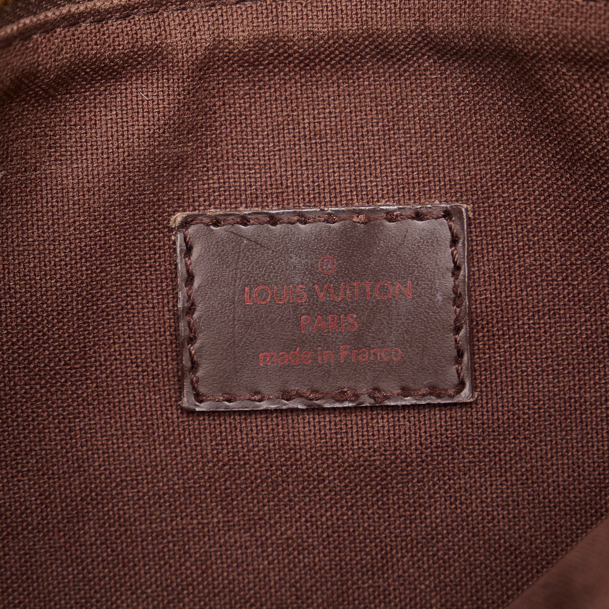 LOUIS VUITTON Pochette Damier Ebene Brown Messenger Bag Crossbody Leather  Cotton ref.591181 - Joli Closet