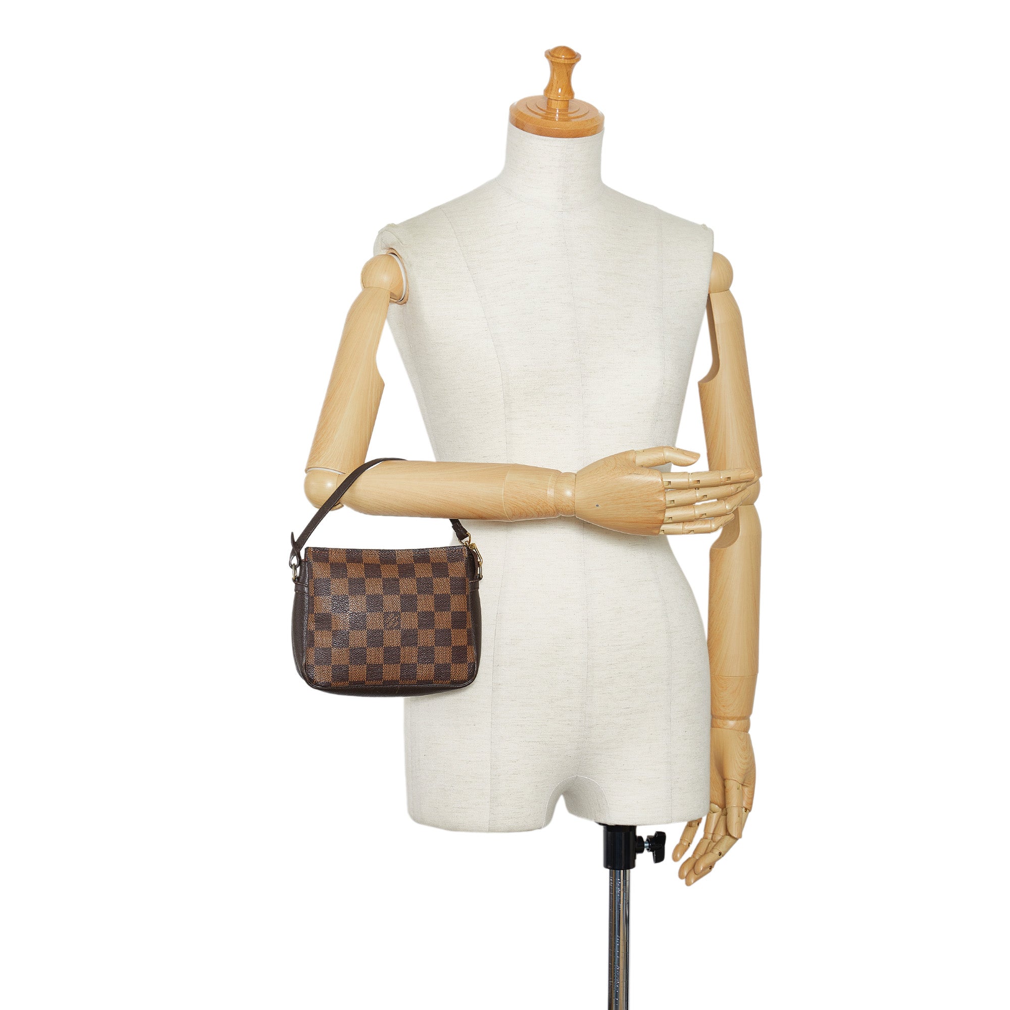 Louis Vuitton, Bags, Authentic Louis Vuitton Damier Ebene Trousse Pochette