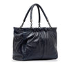 Blue Bottega Veneta Leather Handbag