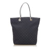 Black Gucci GG Canvas Tote Bag