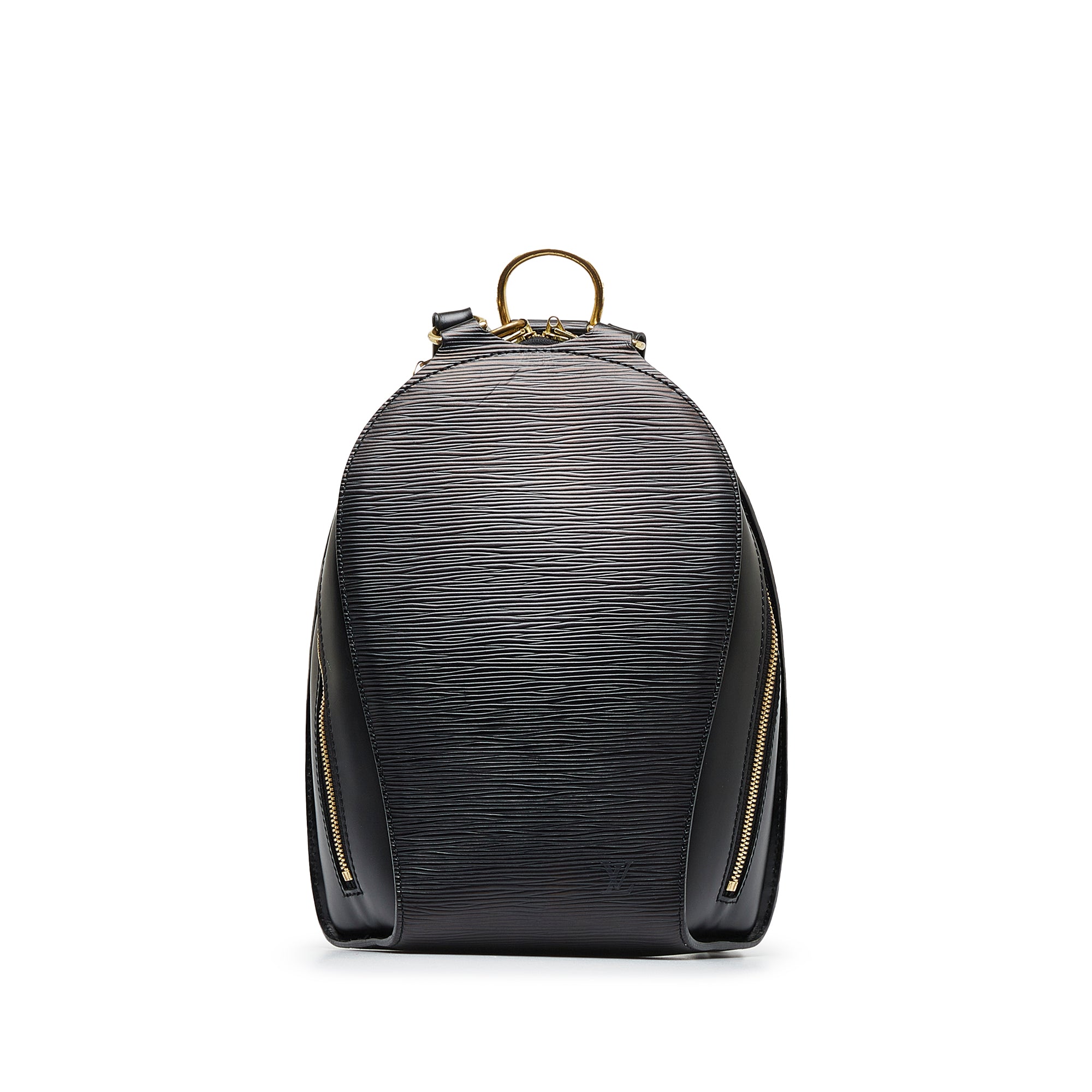 AmaflightschoolShops Revival, Black Louis Vuitton Epi Mabillon Backpack