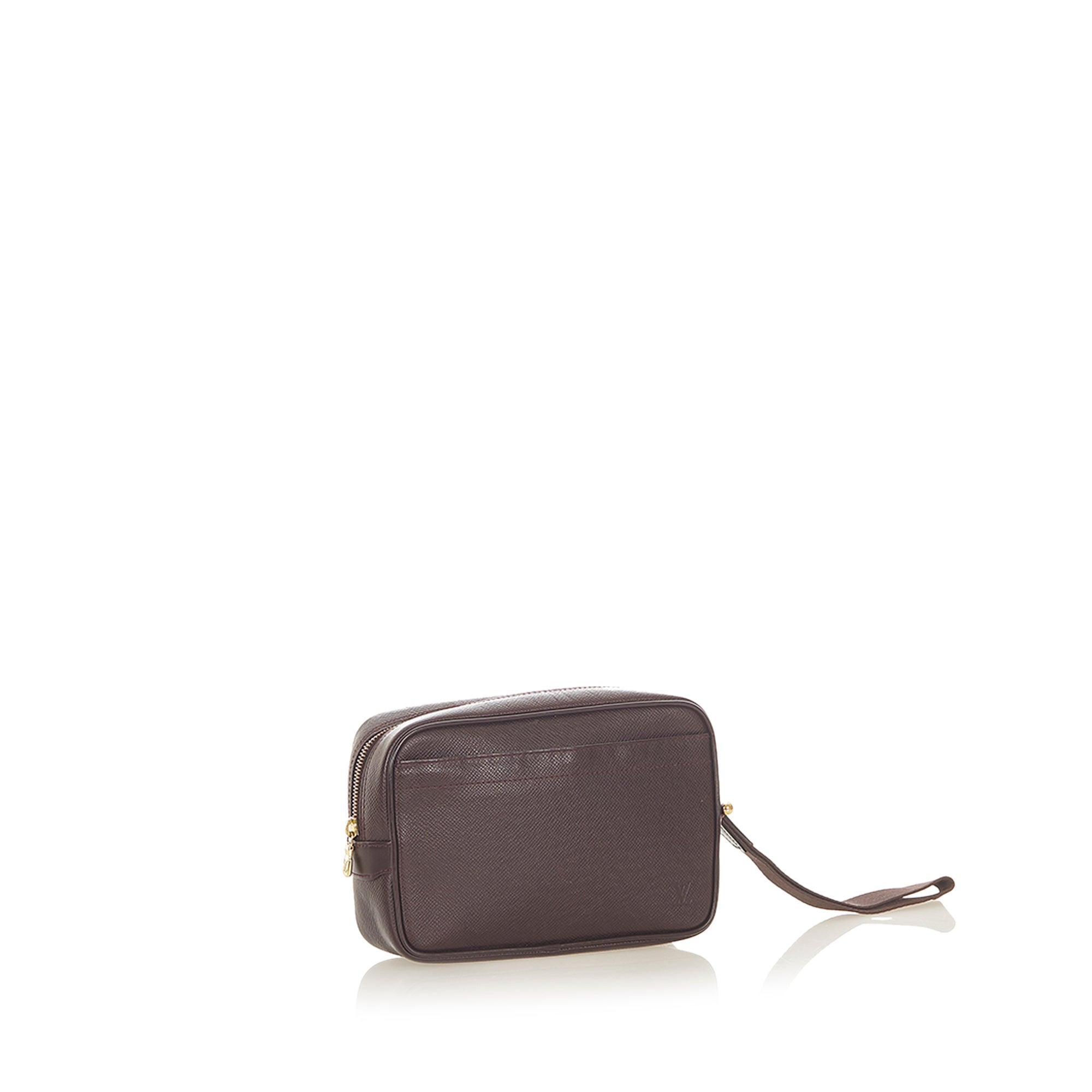 Brown Louis Vuitton Taiga Kaluga Clutch Bag – Designer Revival