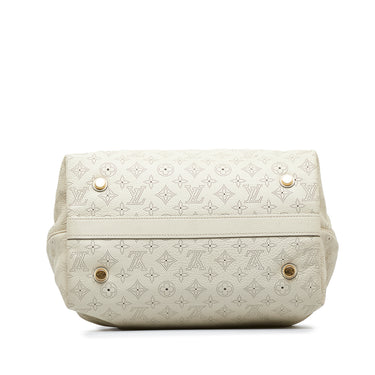 Louis Vuitton Onatha GM Hobo Bag White Monogram Mahina Leather