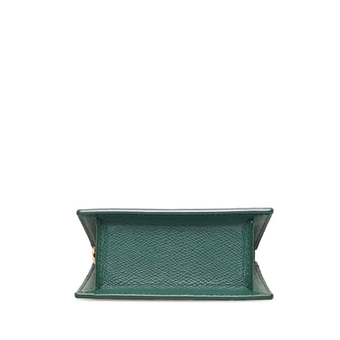 Green Jacquemus Le Chiquito Mini Bag Satchel - Designer Revival