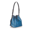 Blue Louis Vuitton Epi Petit Noe Bag