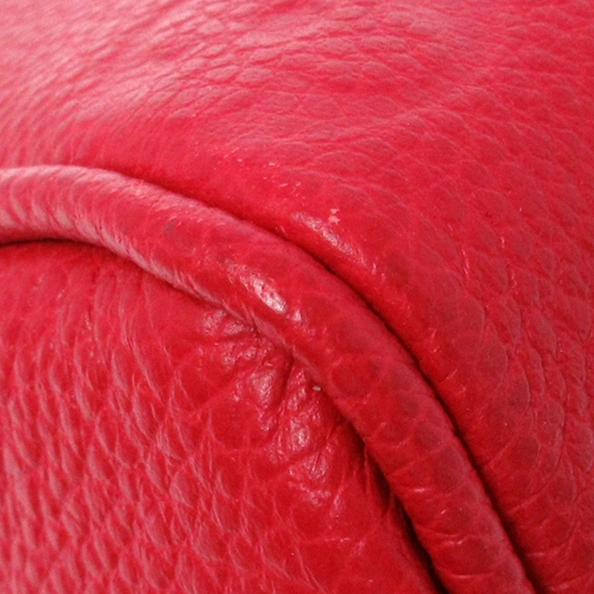 Red Louis Vuitton Monogram Empreinte Speedy Bandouliere 25 Boston