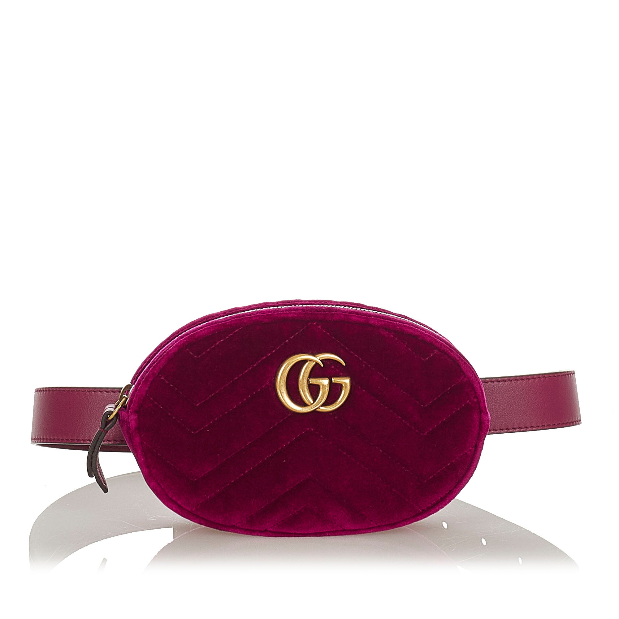 Purple Gucci GG Belt Bag Designer Revival
