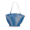 Blue Louis Vuitton Epi Saint Jacques GM Long Strap Shoulder Bag