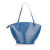 Blue Louis Vuitton Epi Saint Jacques GM Long Strap Shoulder Bag