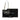 Black Chanel CC Front Pocket Calfskin Shopping Tote - Designer Revival
